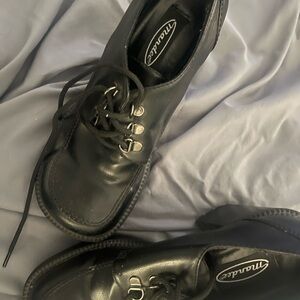 Mandee Black Women's Oxfords